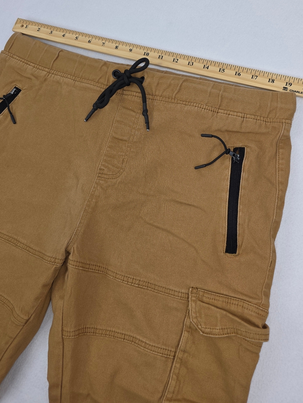 Steve's Jeans Men's Cargo Jogger Pants Brown Size 2X AC-3421 - Picture 5 of 9